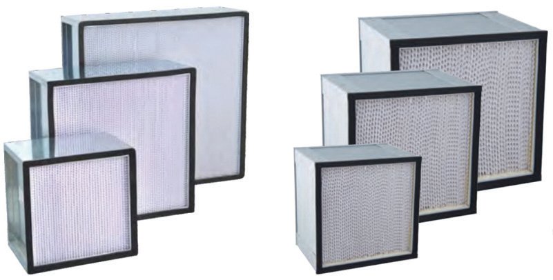 Separated HEPA filter