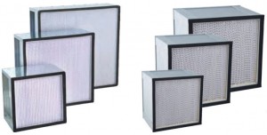 Separated HEPA filter