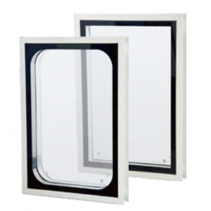 Wafer type hollow window
