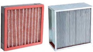 High temperature resistant high efficiency air filter