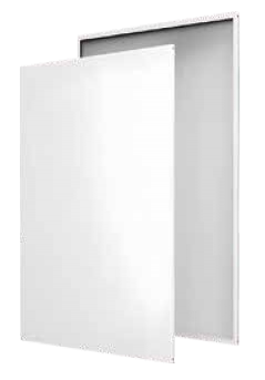 Eight-folded steel blind plate