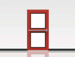 Safety escape door