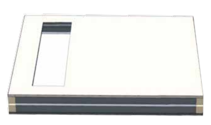 Double gypsum manual return air wall panel