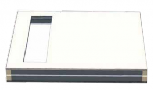 Double gypsum manual return air wall panel
