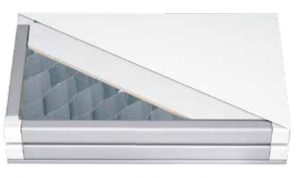 Glass magnesium aluminum honeycomb purification plate